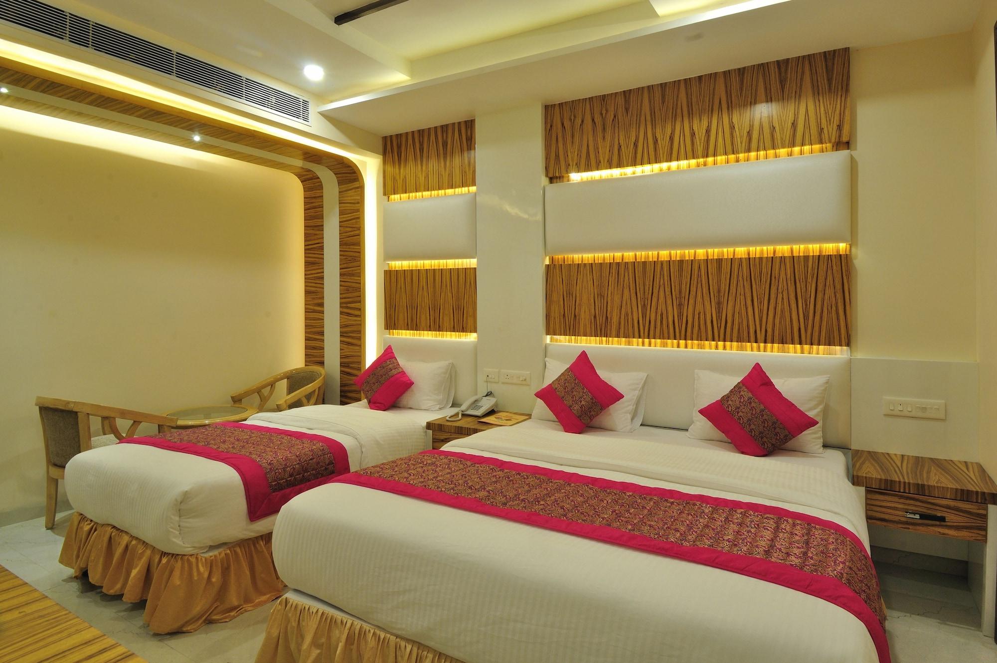 Aman Continental - 2Mins From Railway Station And 5 Mins From Metro Hotell New Delhi Exteriör bild